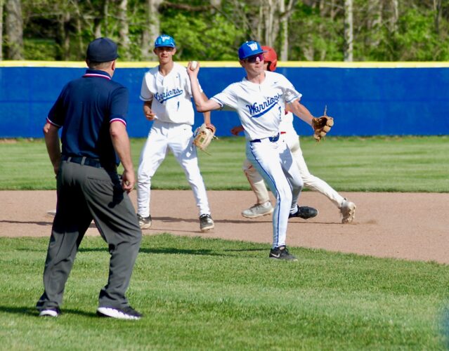 Cadets rally late to beat Warriors, 8-3